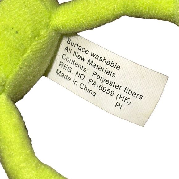 Y2K Disney 2000-2009 Pixar Monsters INC Keychain Mike Stuffed 4" - Picture 3 of 6